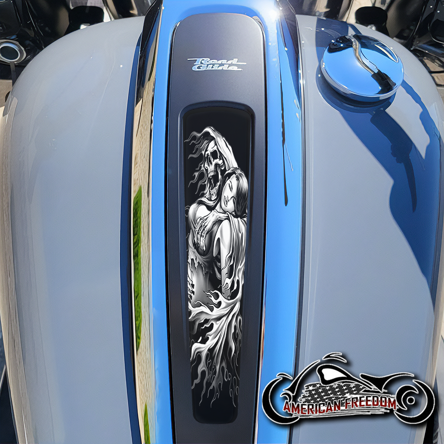 Harley 2021+ Street & Road Glide Dash Insert - Reaper Lover